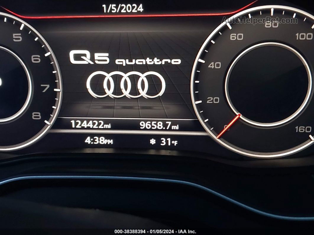 2018 Audi Q5 2.0t Premium/2.0t Tech Premium Black vin: WA1BNAFY6J2109401