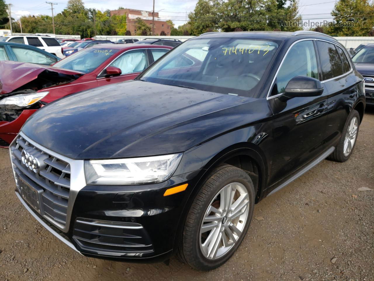 2018 Audi Q5 Premium Plus Black vin: WA1BNAFY6J2182431