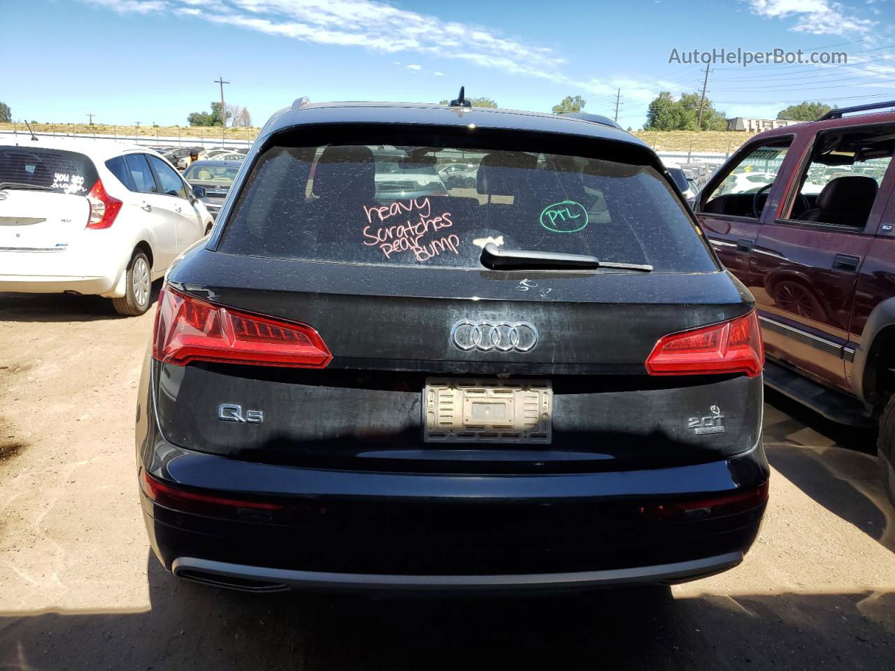 2018 Audi Q5 Premium Plus Black vin: WA1BNAFY6J2206615