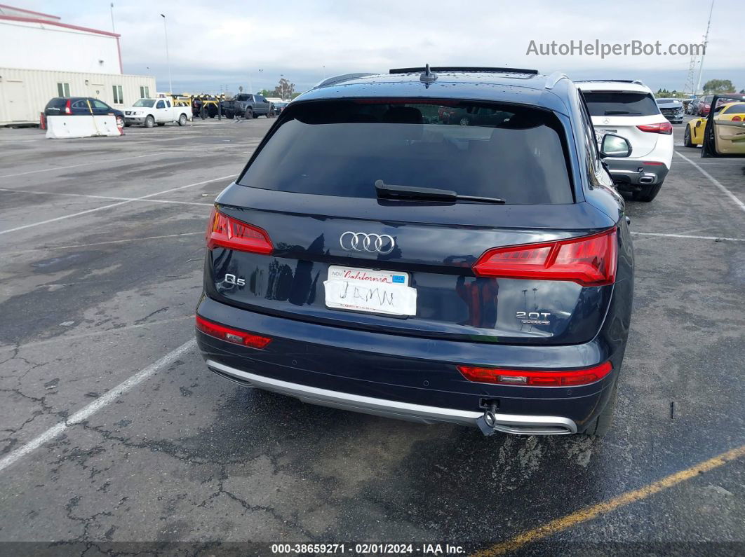 2018 Audi Q5   Серый vin: WA1BNAFY6J2207313