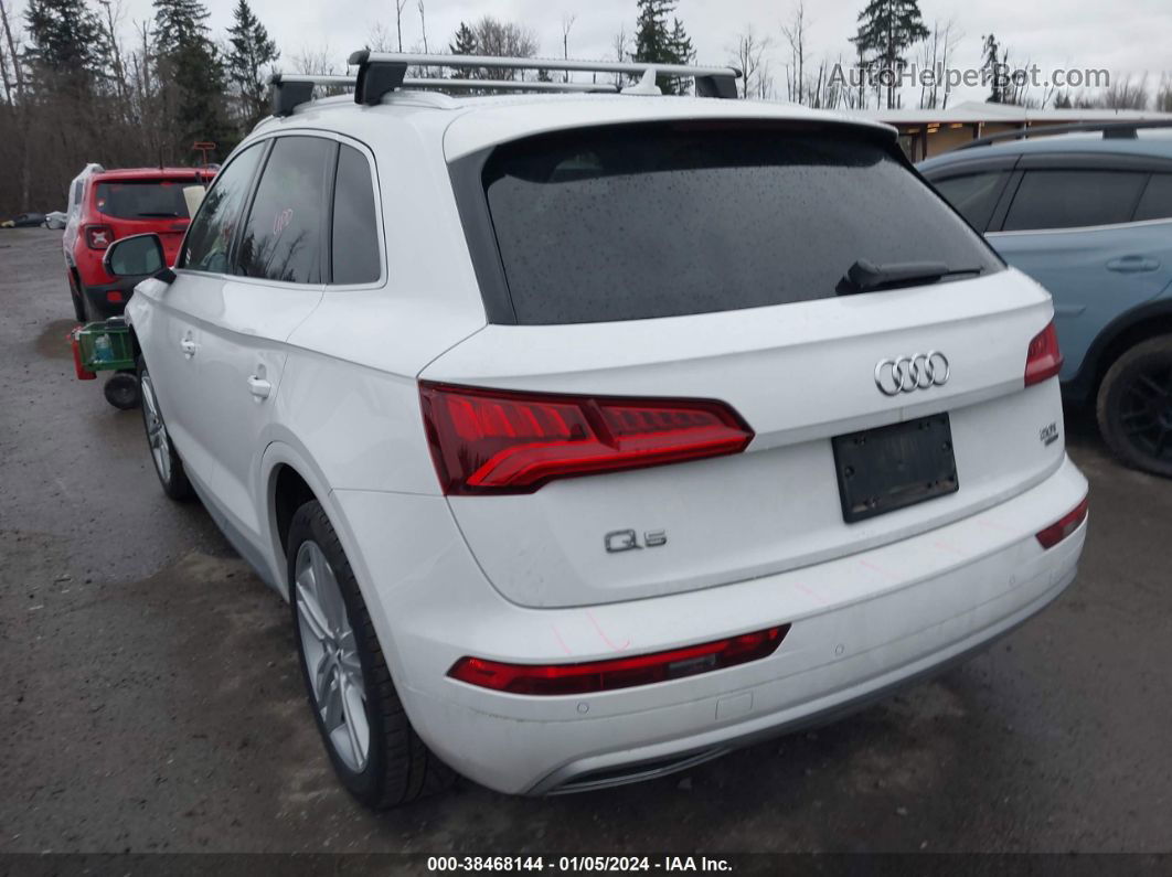 2018 Audi Q5 2.0t Premium/2.0t Tech Premium Белый vin: WA1BNAFY6J2220174