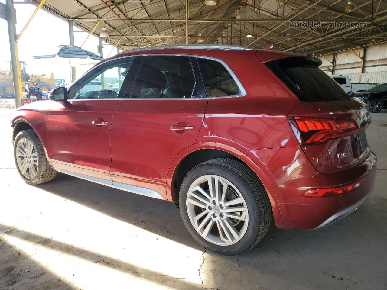 2018 Audi Q5 Premium Plus Red vin: WA1BNAFY6J2225973