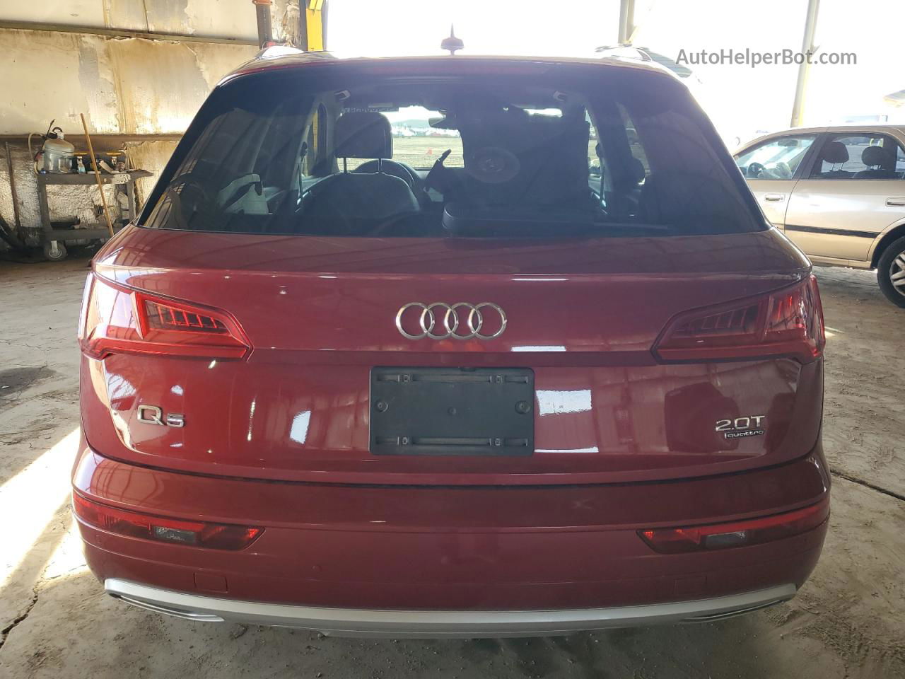 2018 Audi Q5 Premium Plus Red vin: WA1BNAFY6J2225973