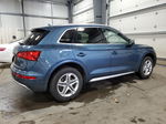 2018 Audi Q5 Premium Plus Синий vin: WA1BNAFY6J2233622