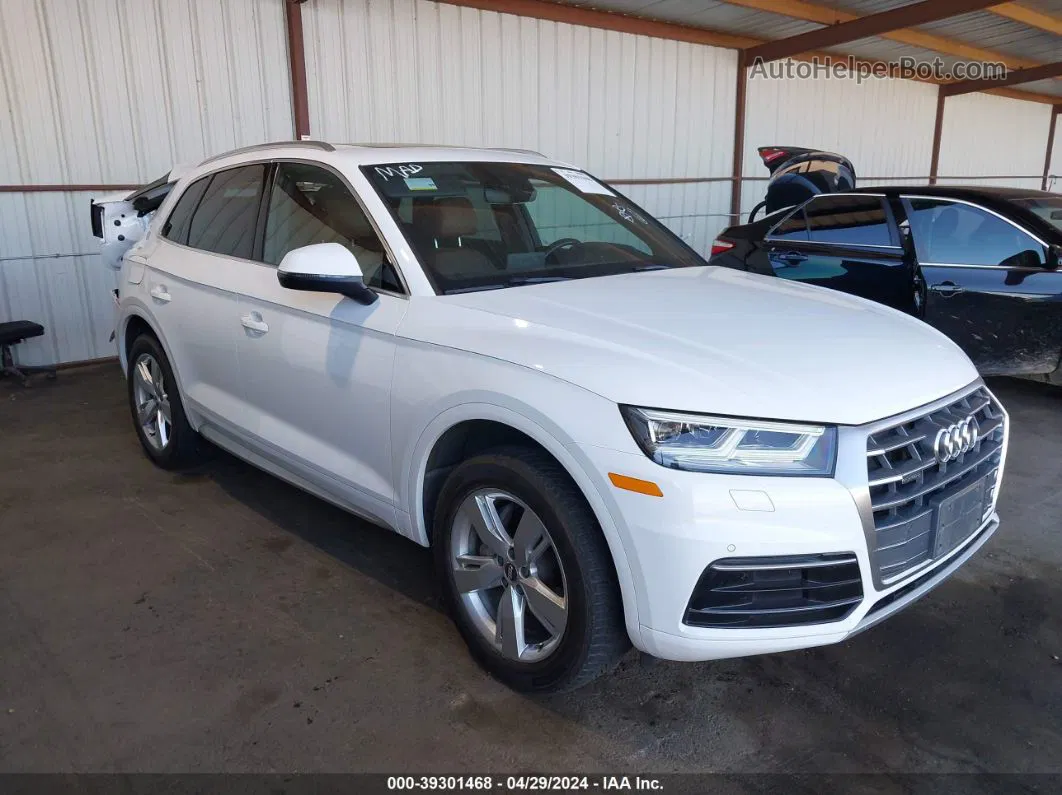 2018 Audi Q5 2.0t Premium/2.0t Tech Premium White vin: WA1BNAFY7J2082161