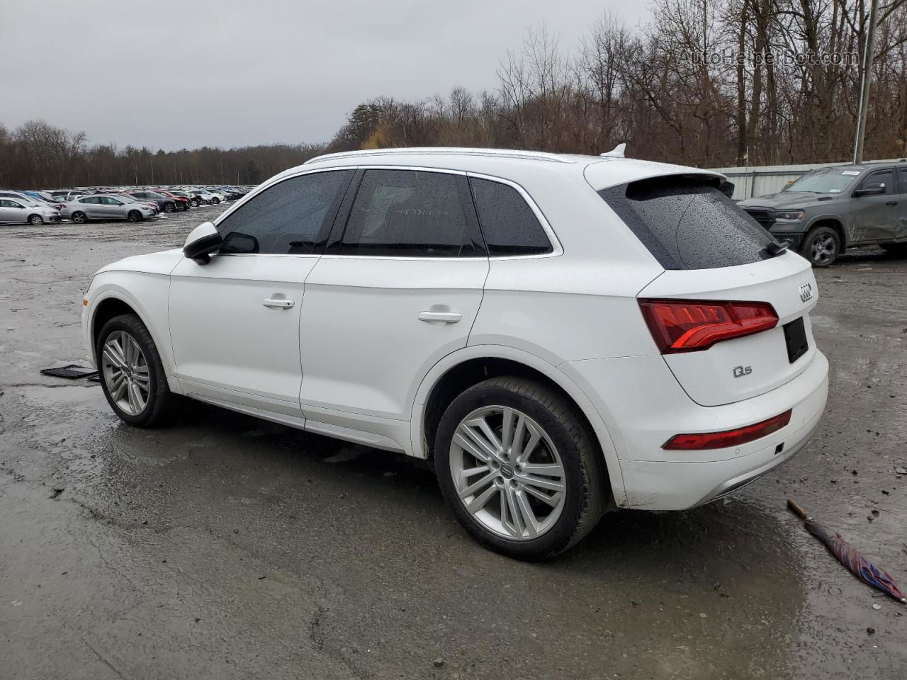 2018 Audi Q5 Premium Plus Белый vin: WA1BNAFY7J2107320