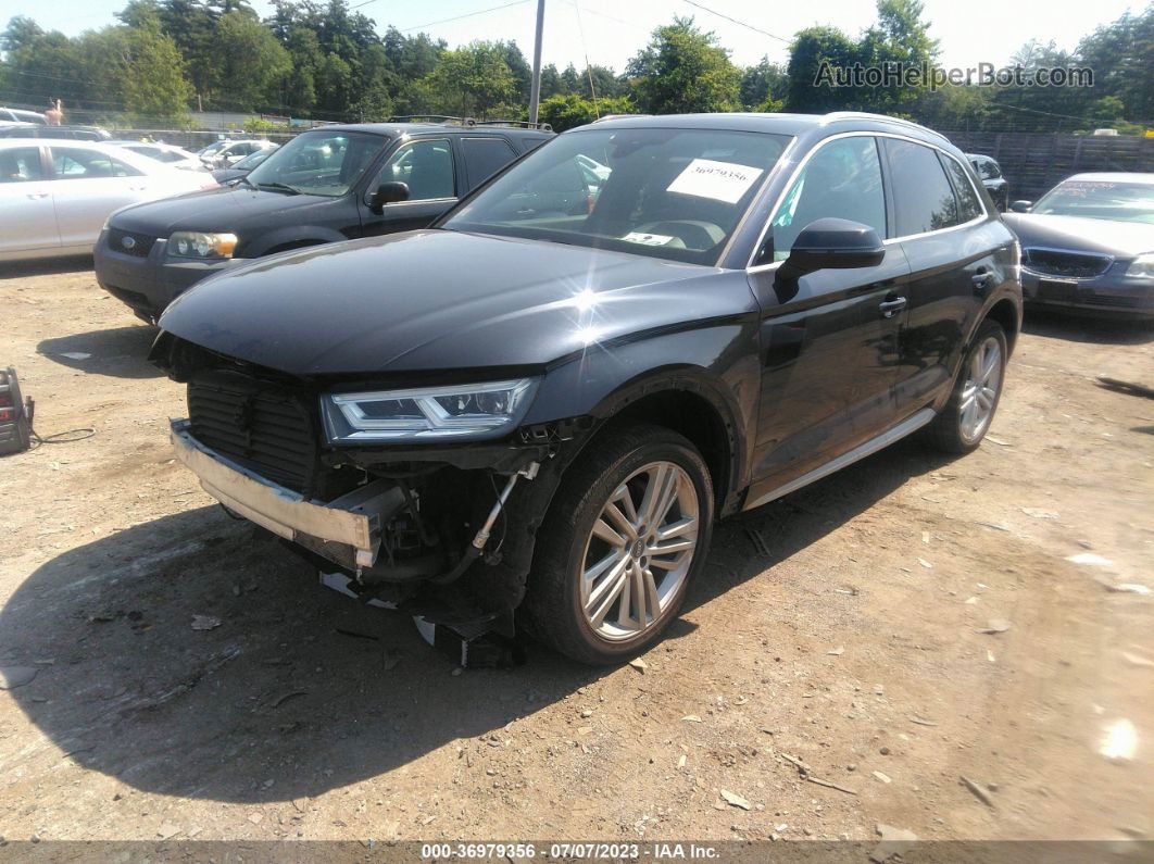 2018 Audi Q5 Premium Plus Синий vin: WA1BNAFY7J2117345