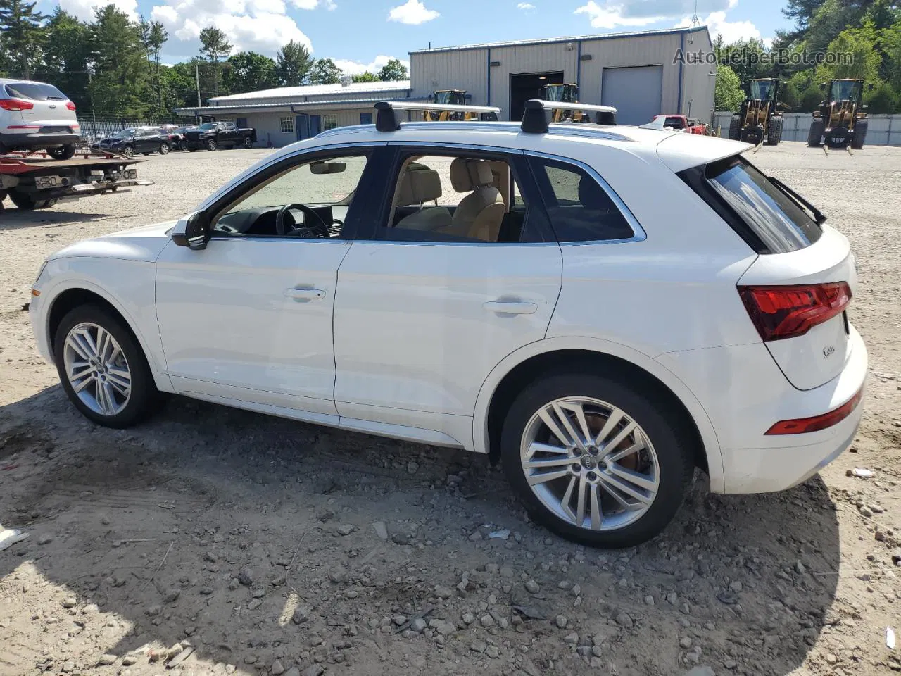 2018 Audi Q5 Premium Plus White vin: WA1BNAFY7J2133254