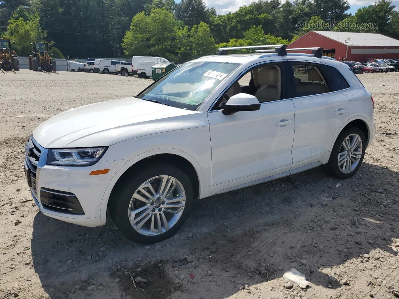 2018 Audi Q5 Premium Plus White vin: WA1BNAFY7J2133254