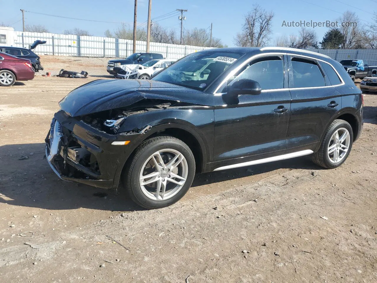 2018 Audi Q5 Premium Plus Черный vin: WA1BNAFY7J2208650