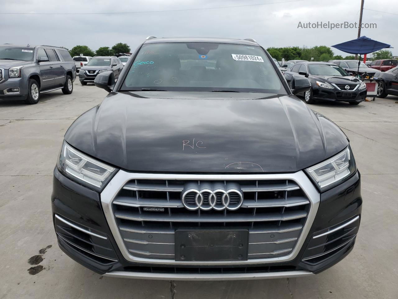 2018 Audi Q5 Premium Plus Черный vin: WA1BNAFY7J2209314