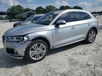 2018 Audi Q5 Premium Plus Серебряный vin: WA1BNAFY7J2237842