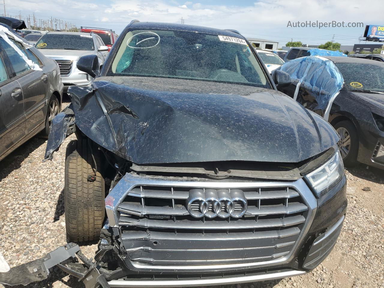 2018 Audi Q5 Premium Plus Black vin: WA1BNAFY8J2028514