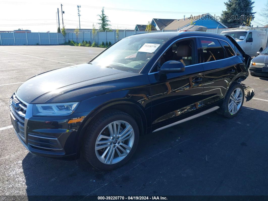 2018 Audi Q5 2.0t Premium/2.0t Tech Premium Черный vin: WA1BNAFY8J2085716