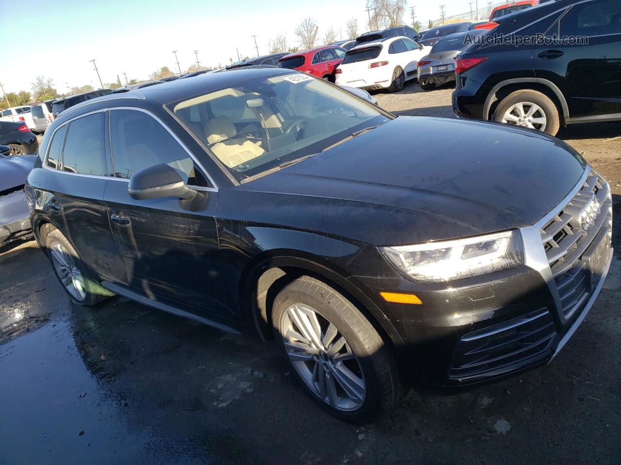 2018 Audi Q5 Premium Plus Black vin: WA1BNAFY8J2085747