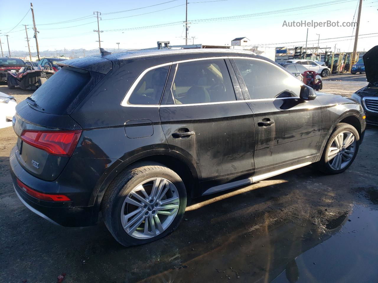 2018 Audi Q5 Premium Plus Black vin: WA1BNAFY8J2085747