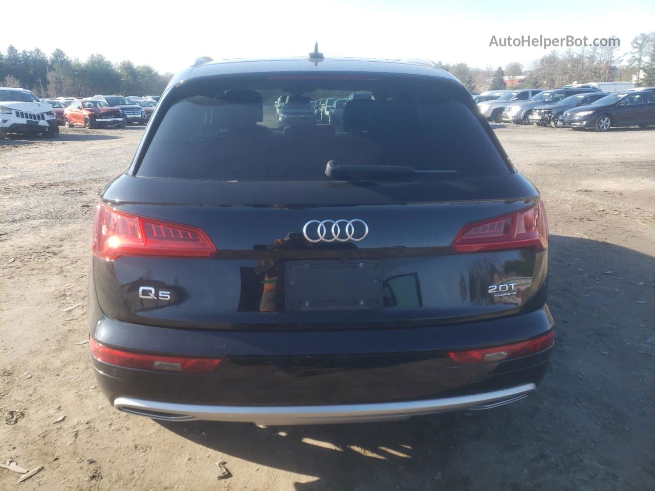 2018 Audi Q5 Premium Plus Черный vin: WA1BNAFY8J2217373