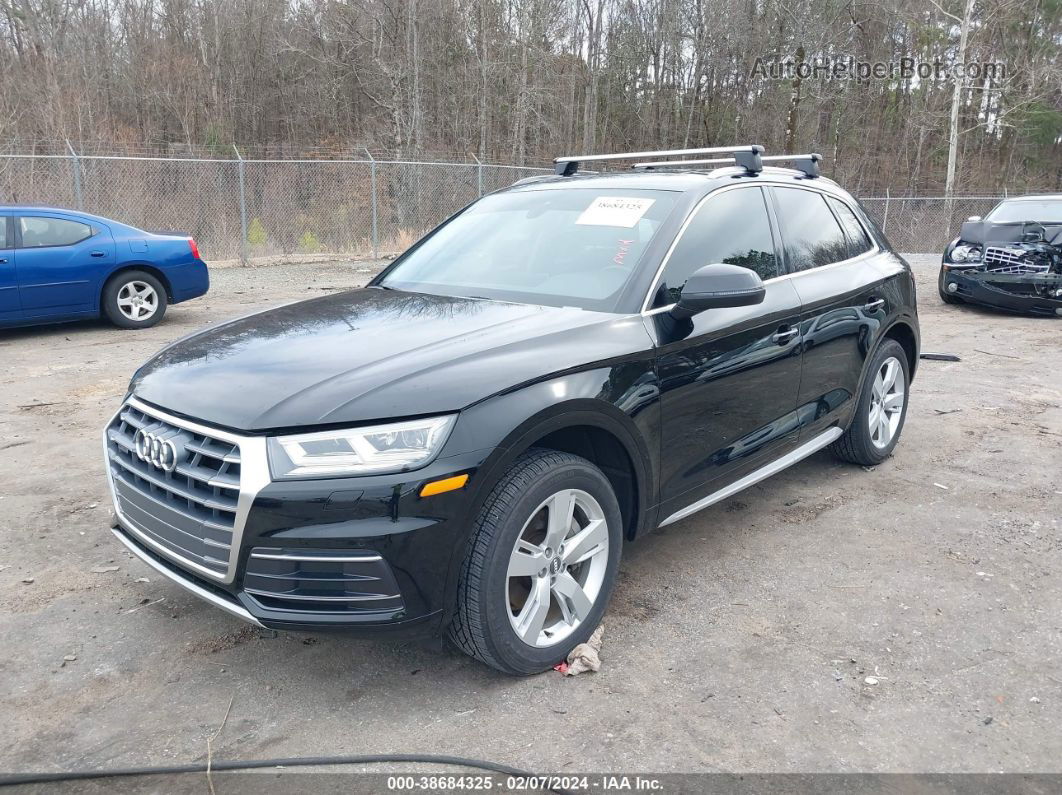 2018 Audi Q5 2.0t Premium/2.0t Tech Premium Черный vin: WA1BNAFY9J2011754