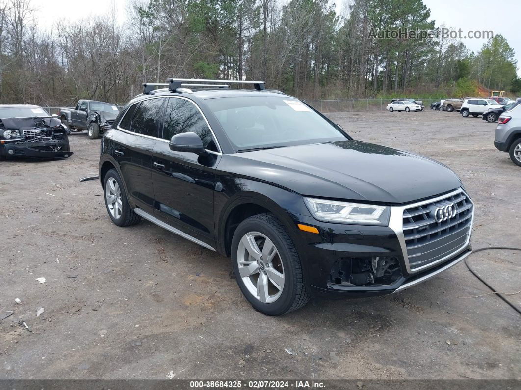 2018 Audi Q5 2.0t Premium/2.0t Tech Premium Черный vin: WA1BNAFY9J2011754