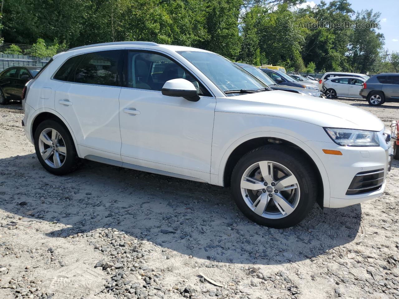 2018 Audi Q5 Premium Plus White vin: WA1BNAFY9J2038579