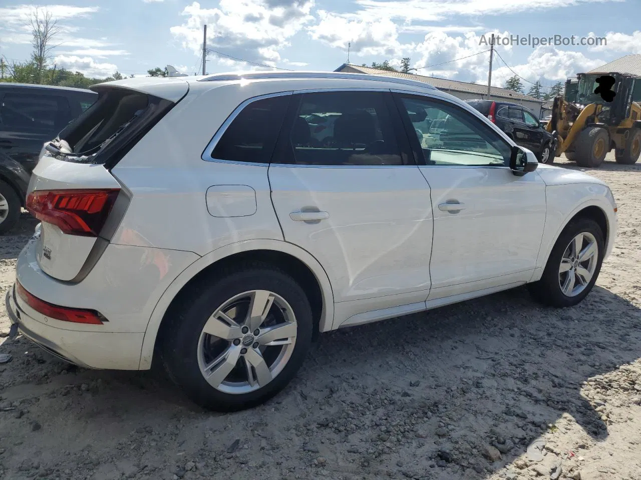 2018 Audi Q5 Premium Plus White vin: WA1BNAFY9J2038579