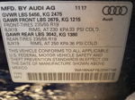 2018 Audi Q5 Premium Plus Синий vin: WA1BNAFY9J2097146