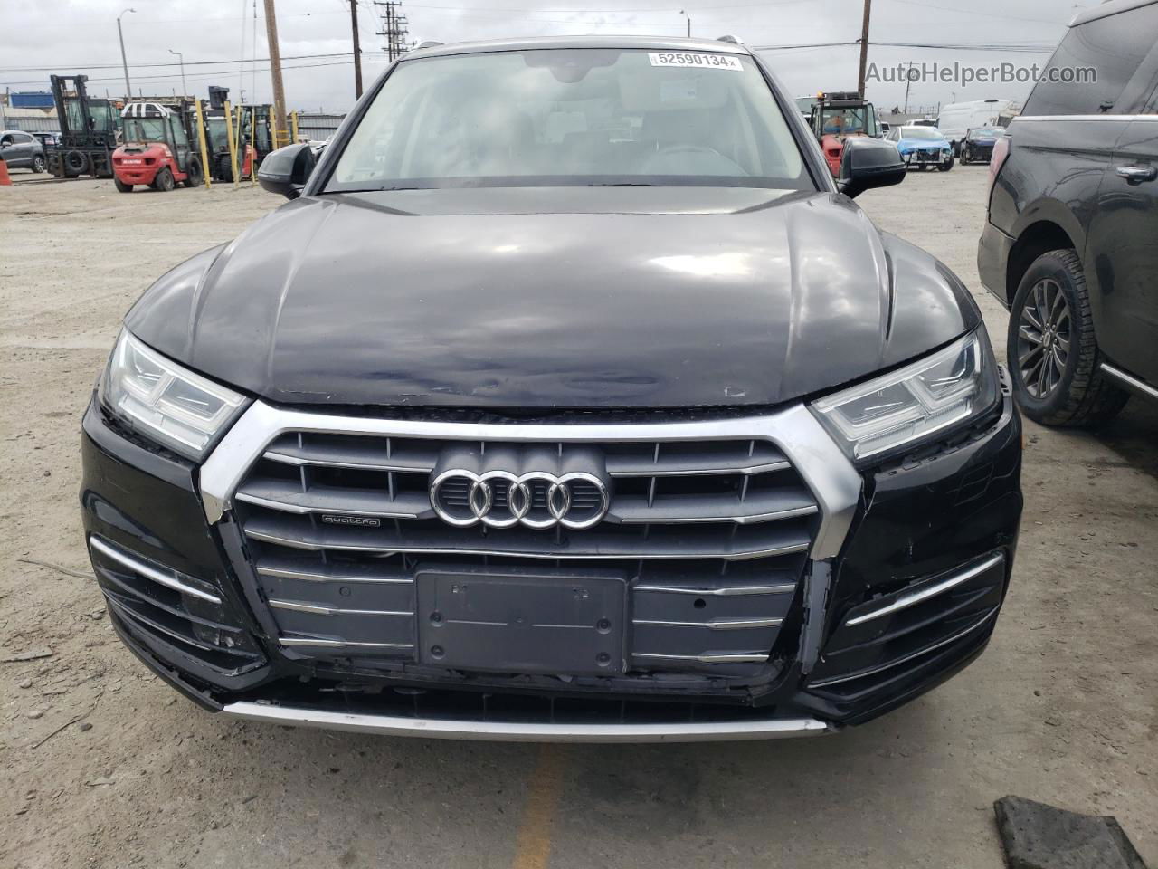 2018 Audi Q5 Premium Plus Черный vin: WA1BNAFY9J2114706