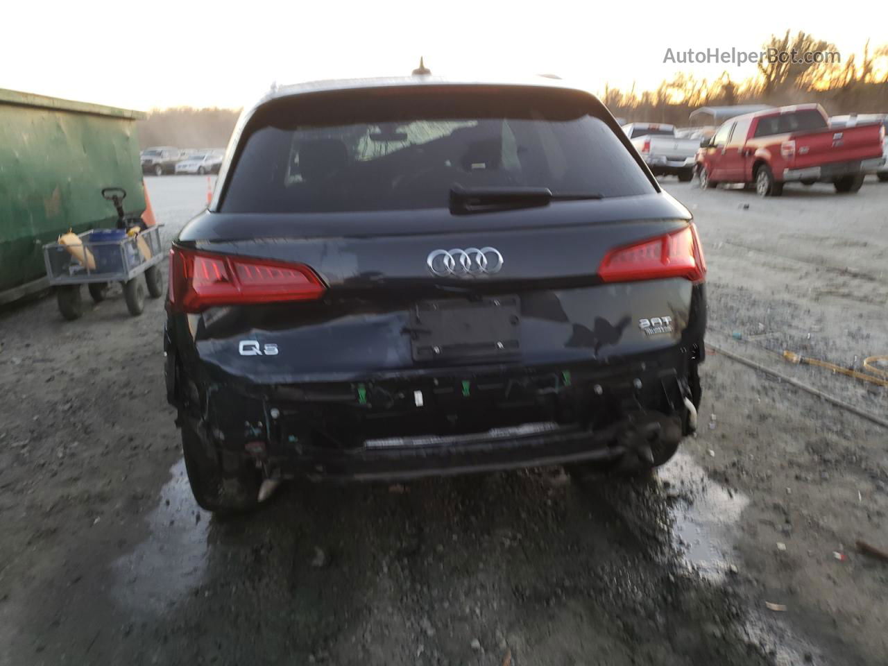 2018 Audi Q5 Premium Plus Black vin: WA1BNAFY9J2136950