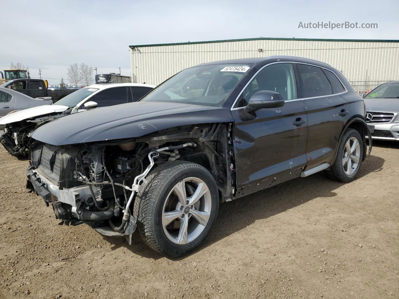 2018 Audi Q5 Premium Plus Черный vin: WA1BNAFY9J2154350