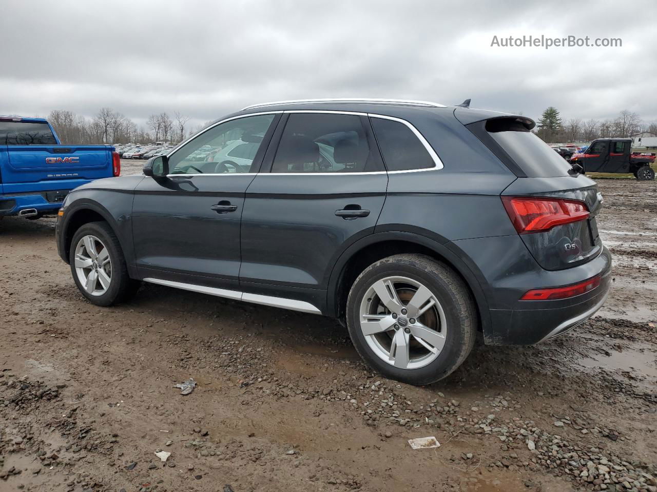 2018 Audi Q5 Premium Plus Gray vin: WA1BNAFY9J2176462