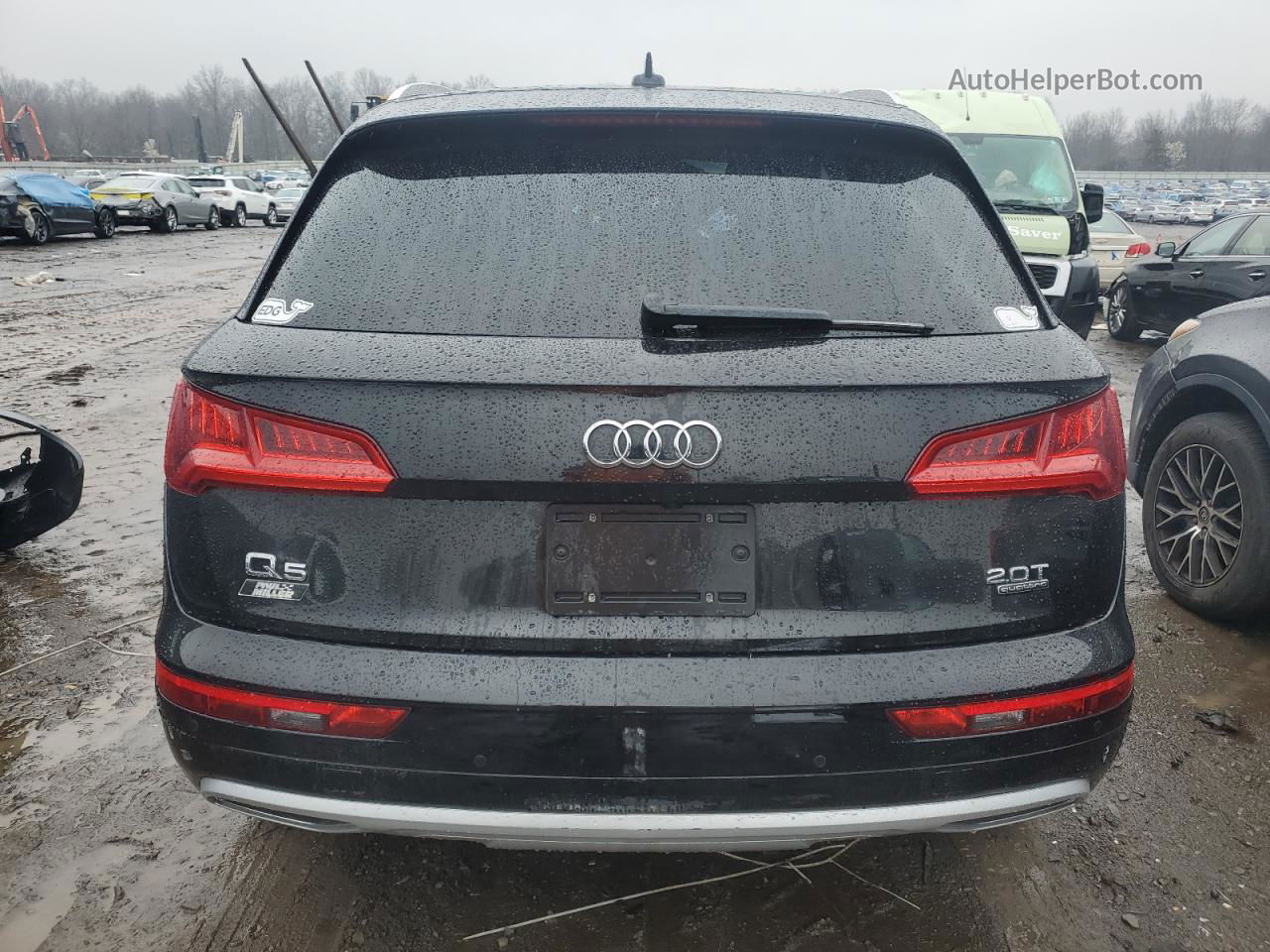 2018 Audi Q5 Premium Plus Черный vin: WA1BNAFY9J2197893