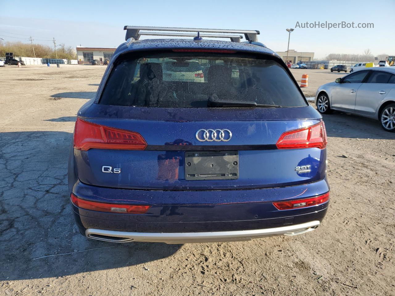 2018 Audi Q5 Premium Plus Blue vin: WA1BNAFY9J2237812