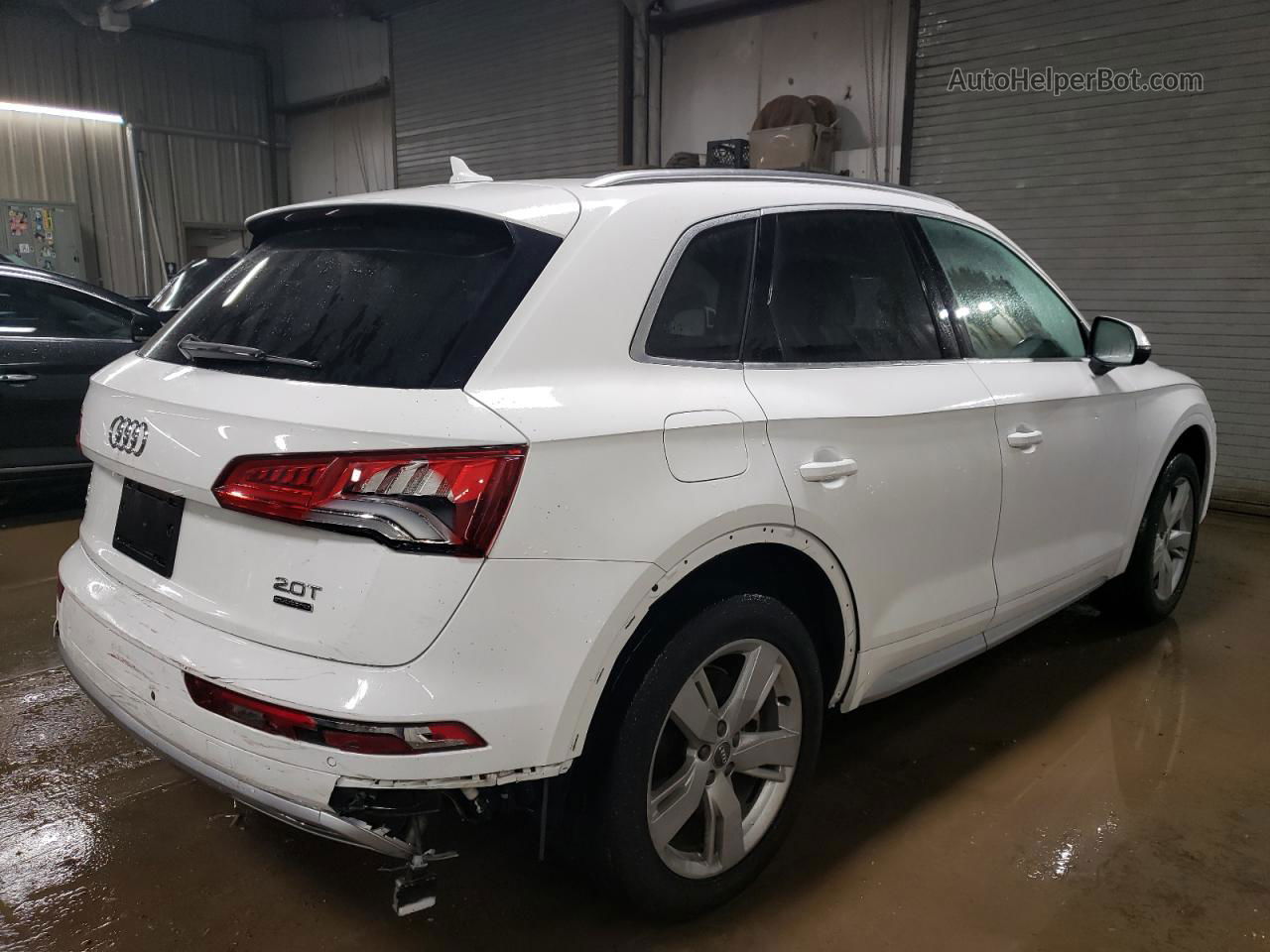 2018 Audi Q5 Premium Plus White vin: WA1BNAFY9J2241939