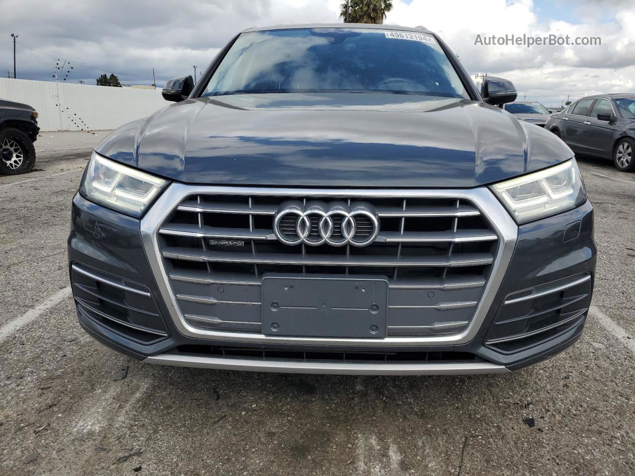 2018 Audi Q5 Premium Plus Gray vin: WA1BNAFYXJ2043628