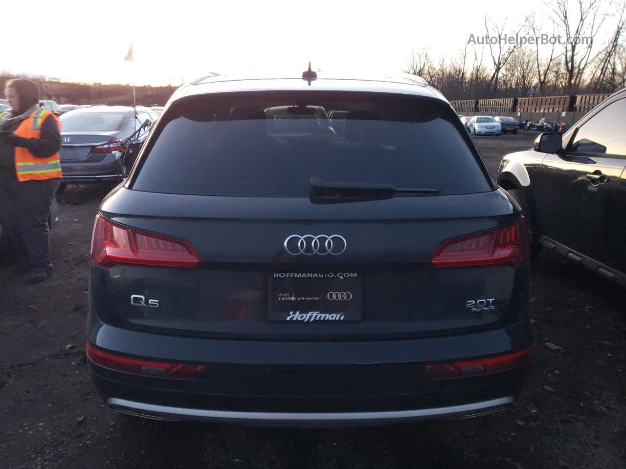 2018 Audi Q5 Premium Plus Black vin: WA1BNAFYXJ2060722