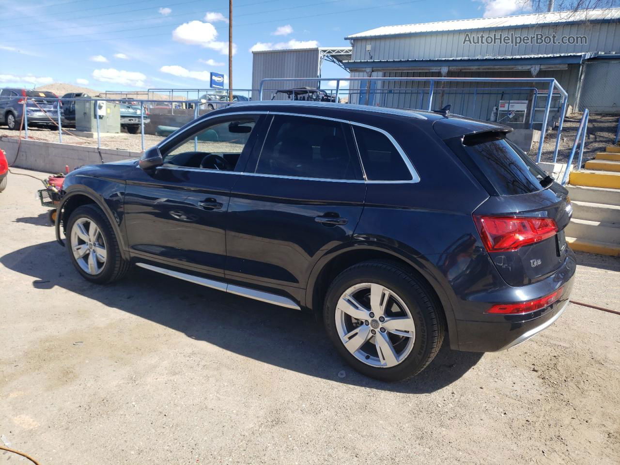 2018 Audi Q5 Premium Plus Синий vin: WA1BNAFYXJ2066875