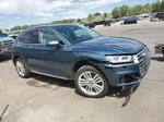 2018 Audi Q5 Premium Plus Blue vin: WA1BNAFYXJ2076838