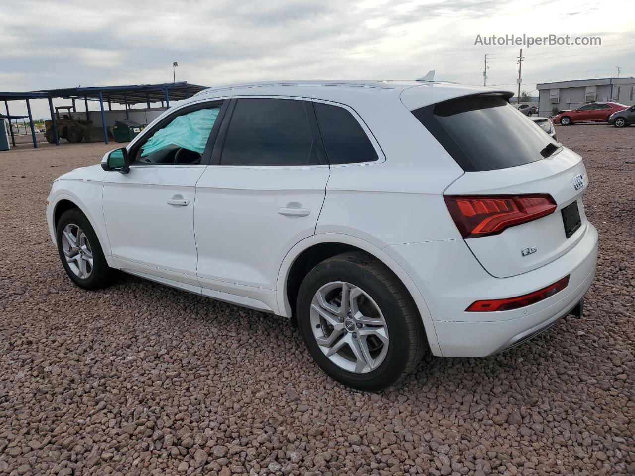 2018 Audi Q5 Premium Plus White vin: WA1BNAFYXJ2182481