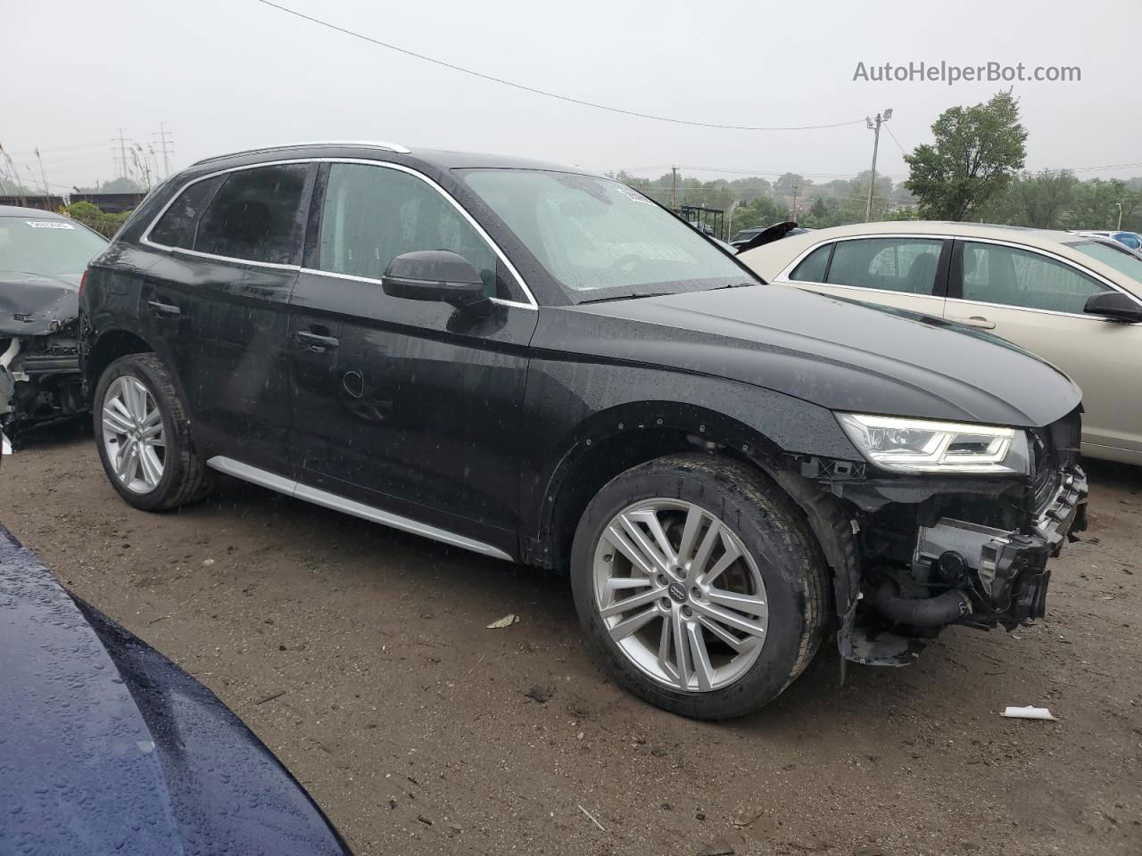 2018 Audi Q5 Premium Plus Черный vin: WA1BNAFYXJ2242193