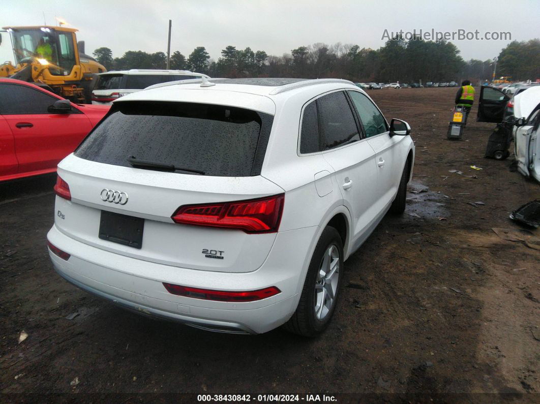 2018 Audi Q5 2.0t Premium/2.0t Tech Premium White vin: WA1BNBFY3J2110284