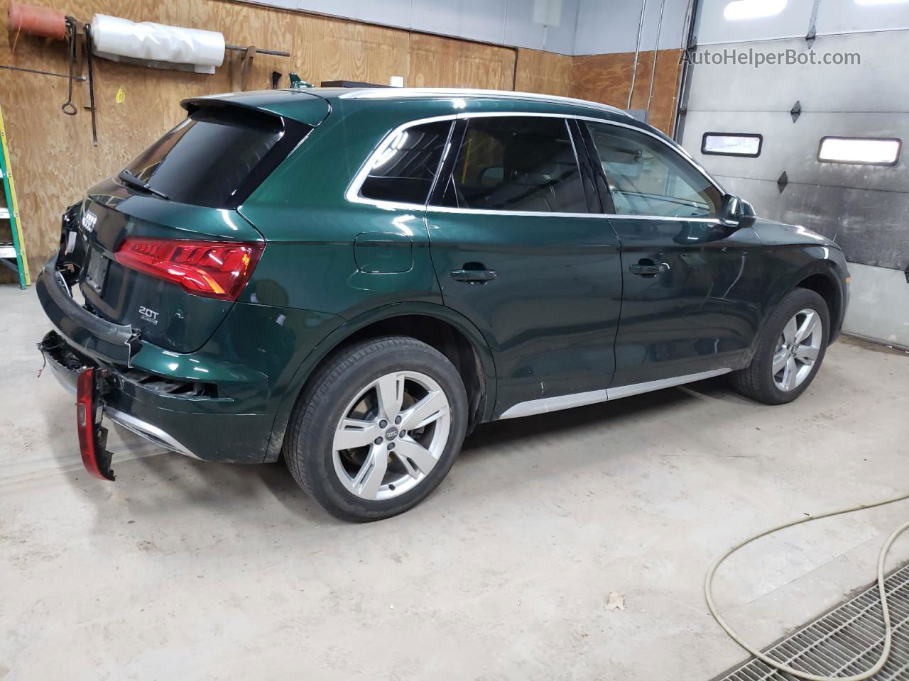 2018 Audi Q5 Premium Plus Green vin: WA1BNBFY4J2030556