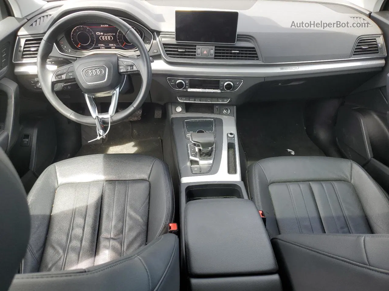 2018 Audi Q5 Premium Plus Серебряный vin: WA1BNBFY6J2160452