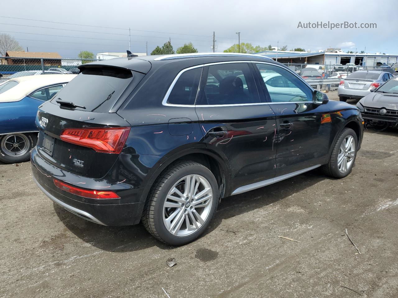 2018 Audi Q5 Premium Plus Черный vin: WA1BNBFYXJ2044977