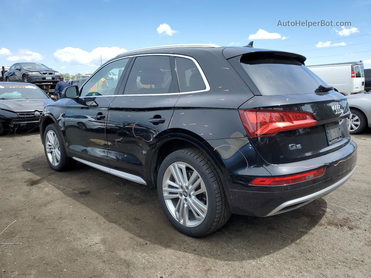 2018 Audi Q5 Premium Plus Черный vin: WA1BNBFYXJ2044977