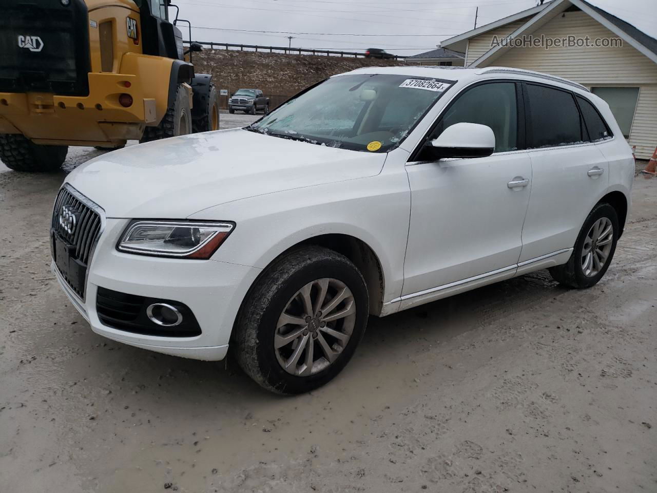 2016 Audi Q5 Premium White vin: WA1C2AFP0GA060036