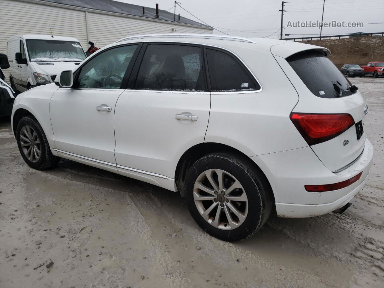 2016 Audi Q5 Premium White vin: WA1C2AFP0GA060036