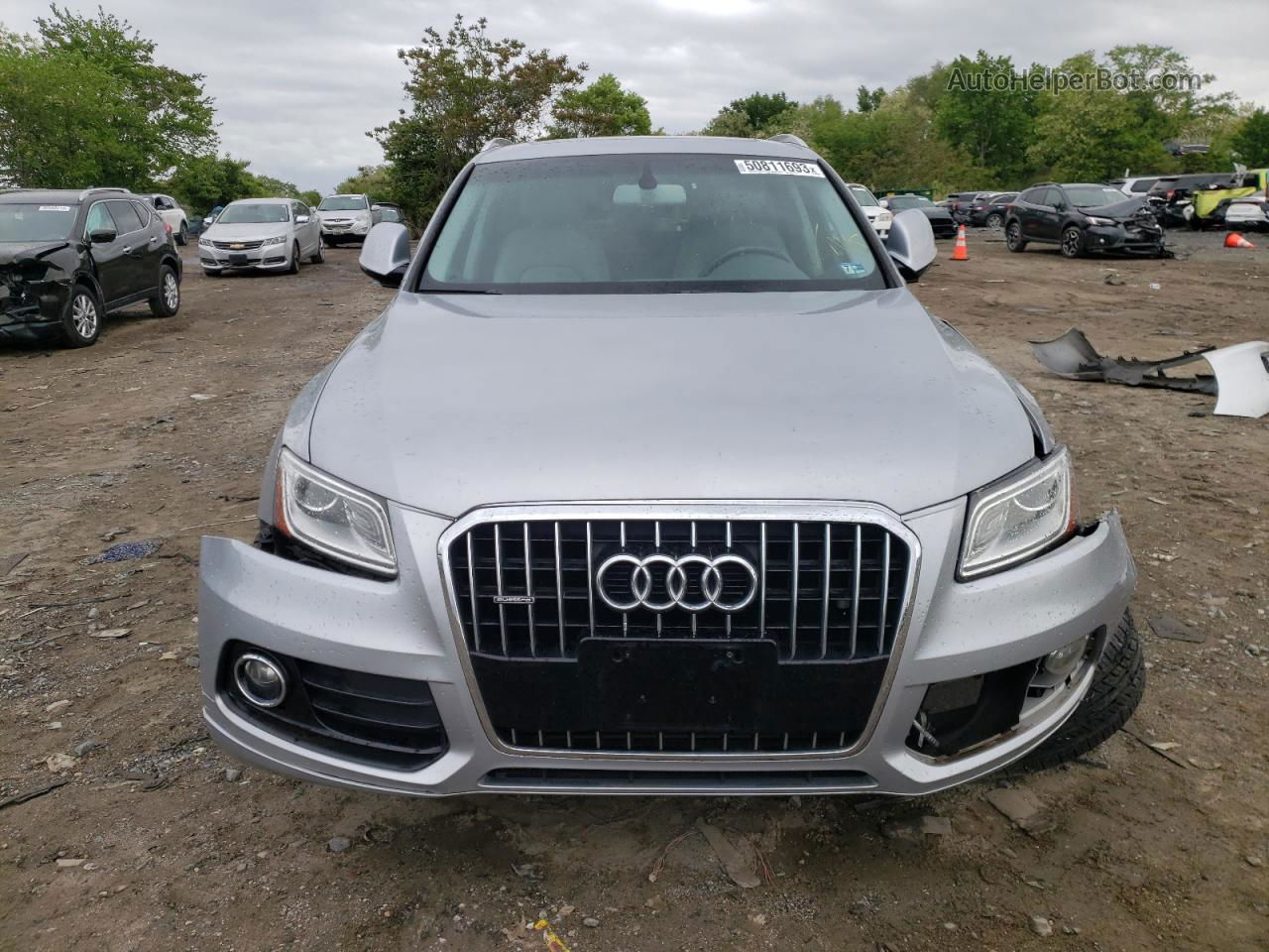 2016 Audi Q5 Premium Silver vin: WA1C2AFP0GA085325