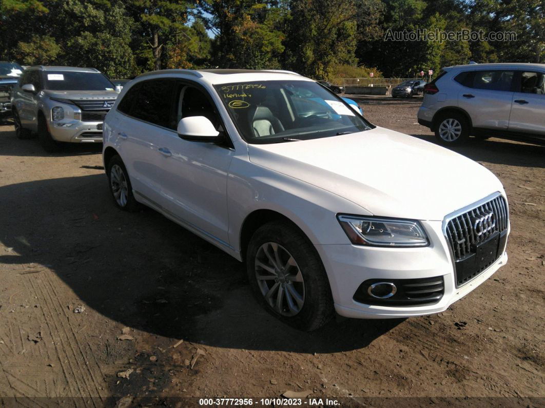 2016 Audi Q5 Premium White vin: WA1C2AFP1GA056335