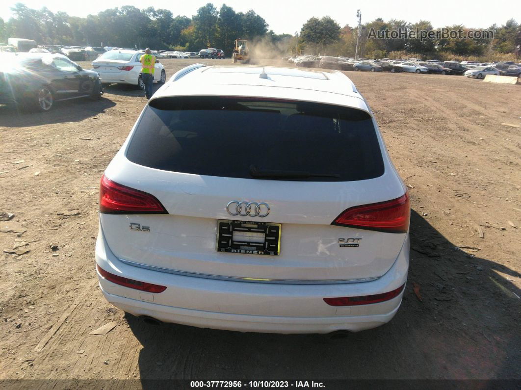 2016 Audi Q5 Premium White vin: WA1C2AFP1GA056335