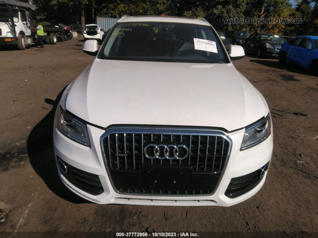 2016 Audi Q5 Premium White vin: WA1C2AFP1GA056335